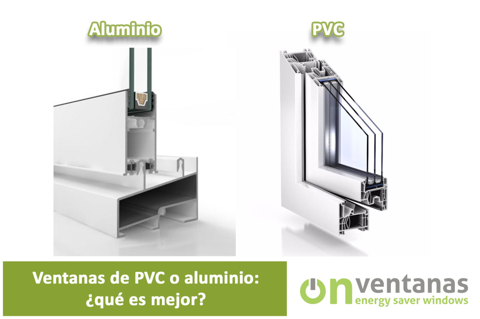 ¿Qué es mejor, persianas de aluminio o PVC?