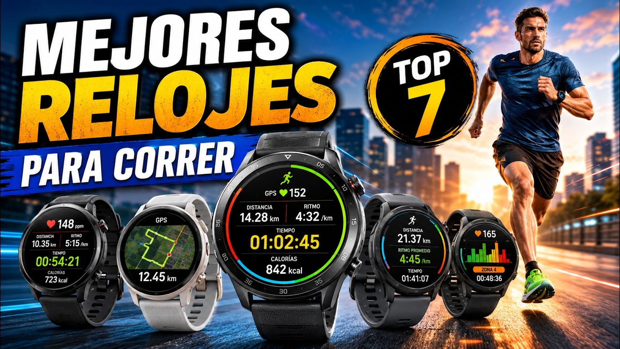 ¿Cuál es el mejor smartwatch para running? Guía 2026 para elegir