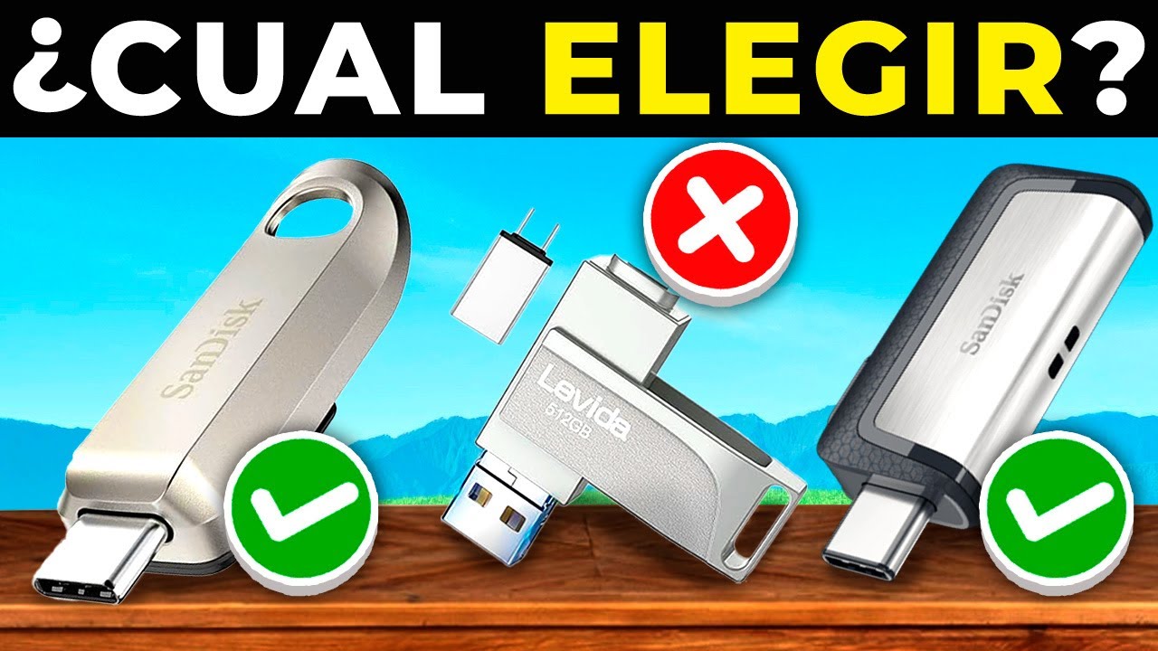 ¿Cuáles son los mejores pendrives USB según su capacidad y velocidad?