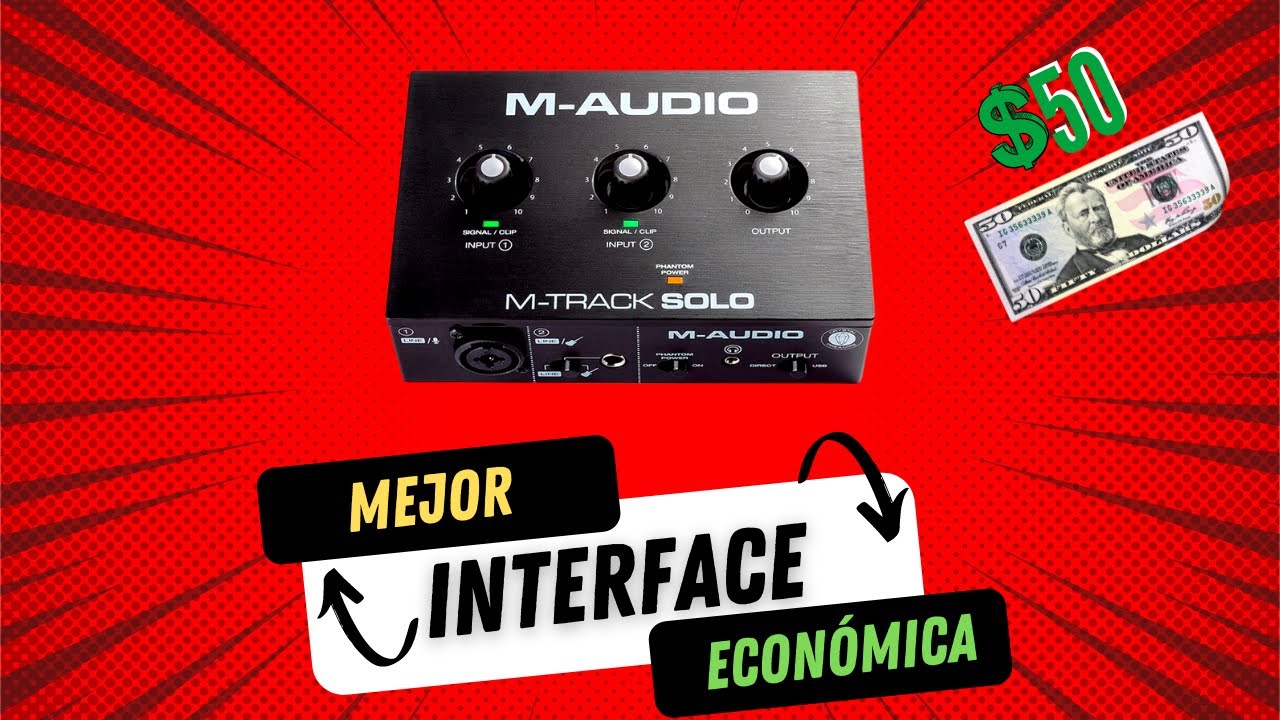 ¿Cuál es el mejor M-Audio M-Track Solo? Guía 2026 para elegir