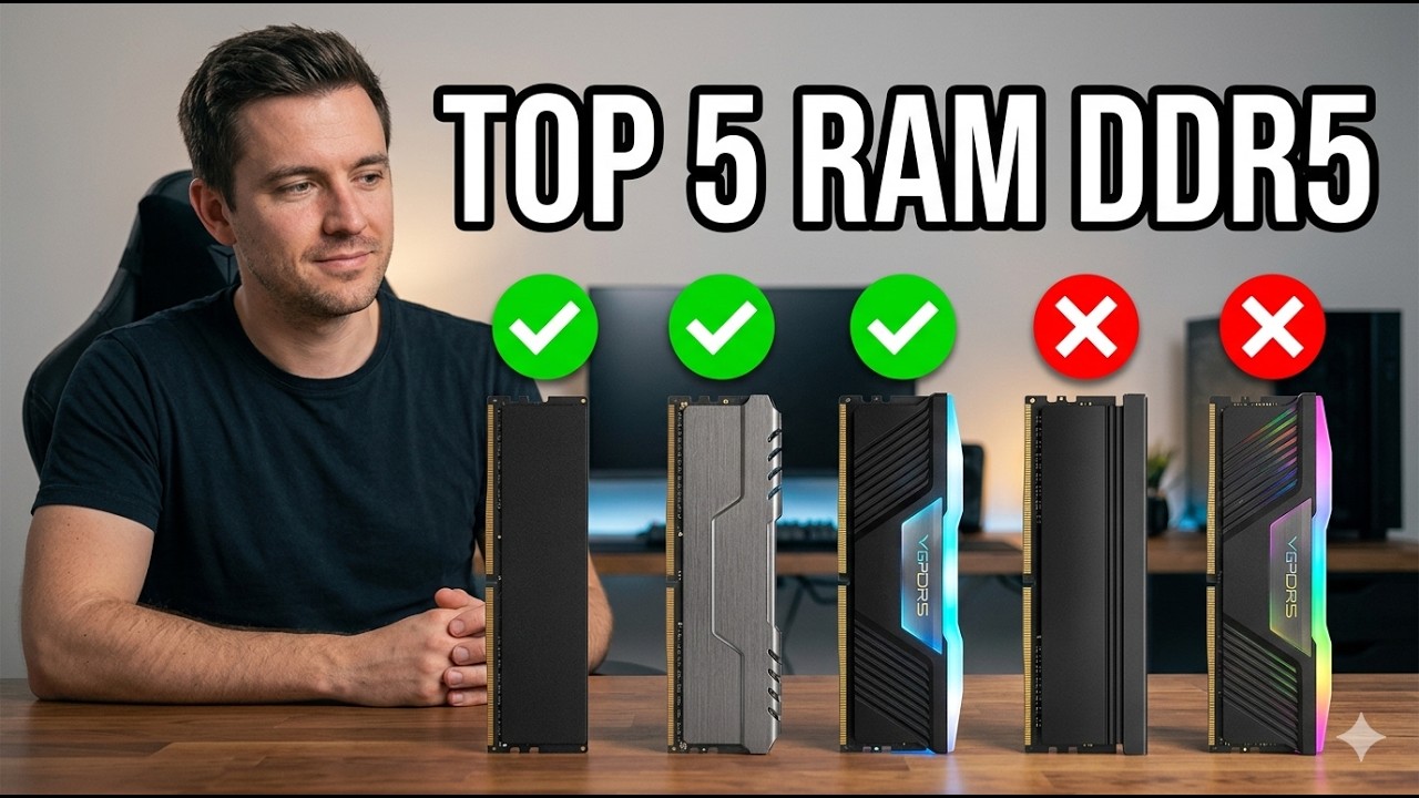 ¿Cuáles son las mejores RAM DDR5 de 32 GB según sus características?