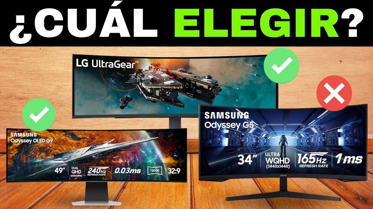 ¿Cuáles son los mejores monitores Samsung Odyssey? Guía 2026 para elegir