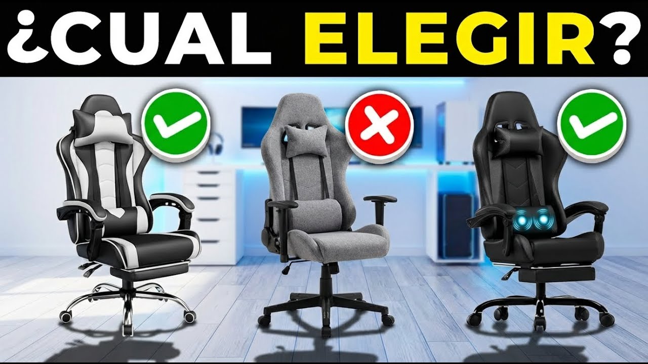 ¿Cuáles son las mejores sillas gamer baratas según sus características?