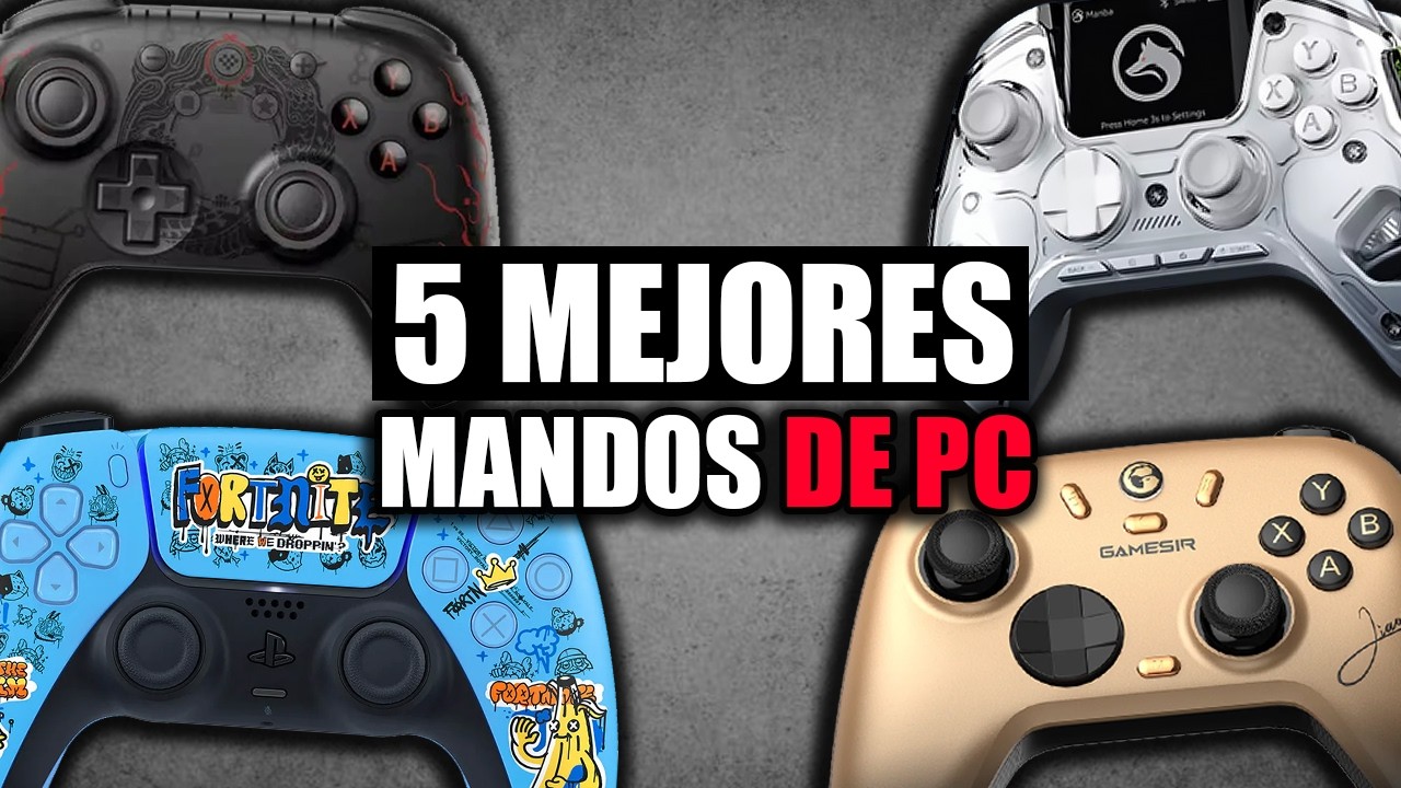¿Cuáles son los mejores mandos para jugar en PC y consolas?