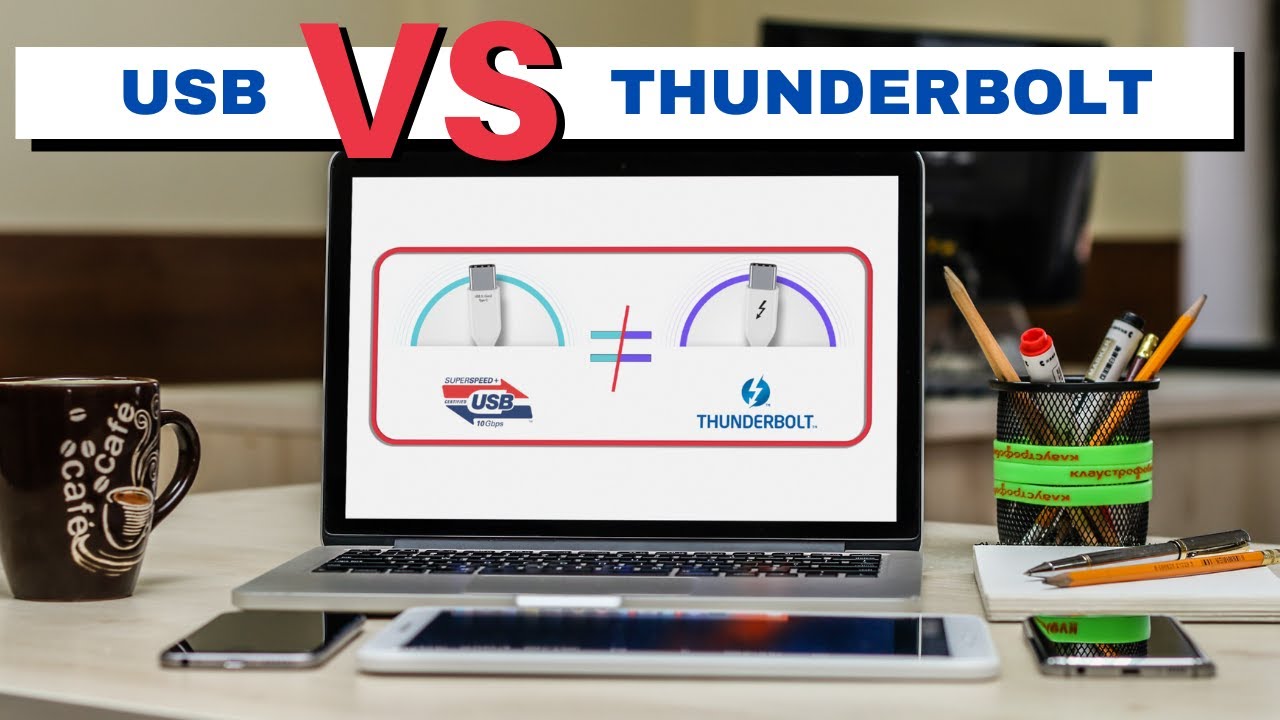¿Qué es Thunderbolt y USB-C y cuál necesitas?