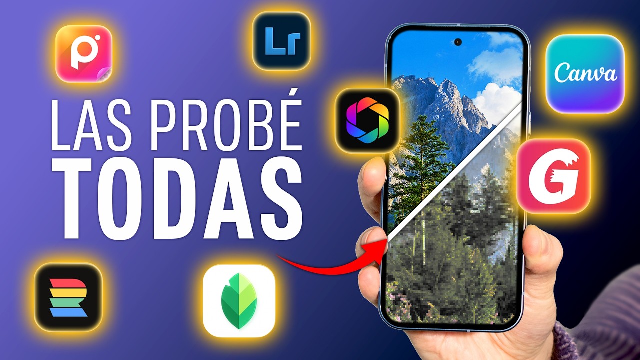 ¿Cuál es la mejor app para editar una foto en el móvil o en el PC?