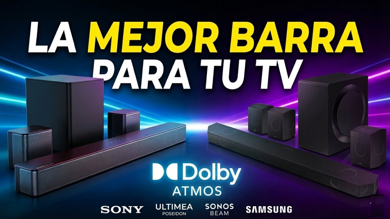 ¿Cuál es la mejor barra de sonido? Guía 2026 para elegir