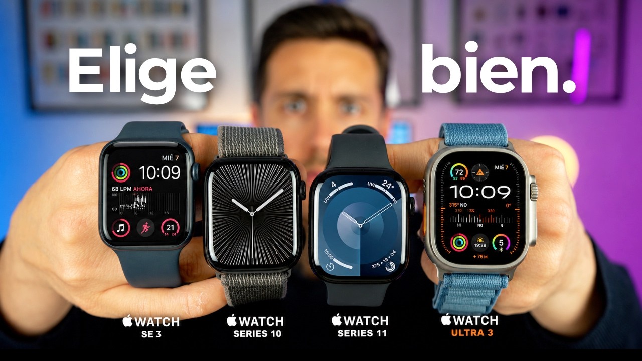 ¿Cuál es el mejor Apple Watch según sus características?