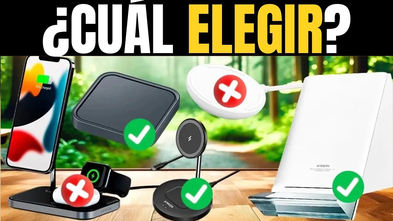 ¿Cuál es el mejor cargador inalámbrico según sus características?