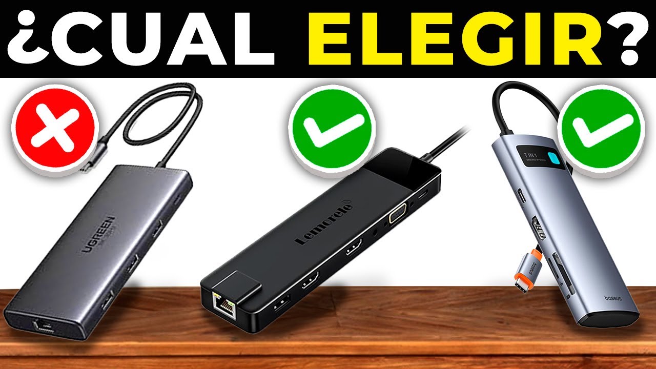 ¿Cuál es el mejor adaptador USB-C según sus características?