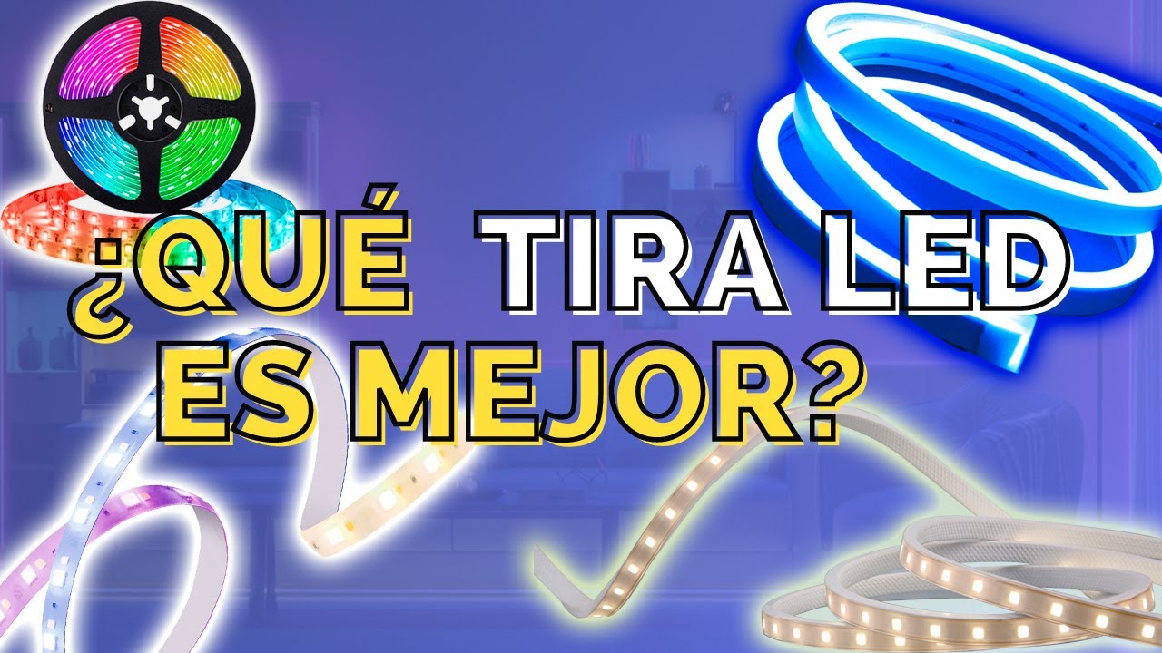 Las mejores tiras LED: qué tipo necesitas según el uso
