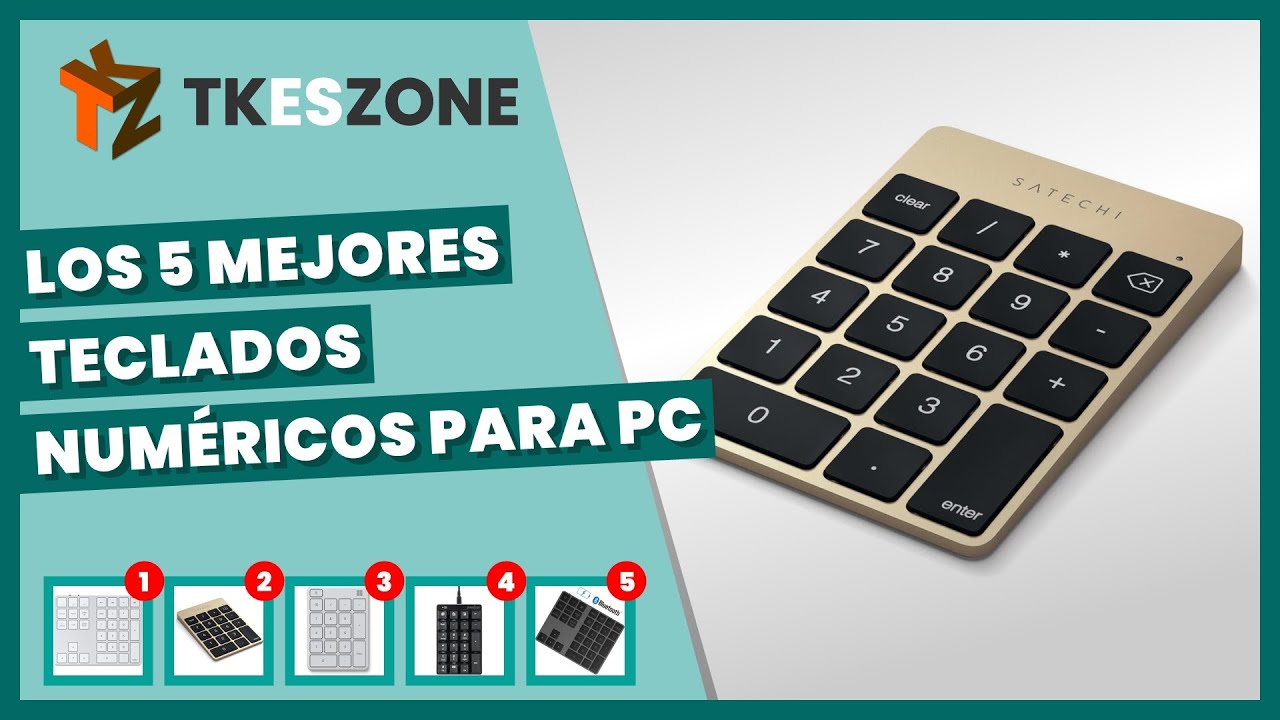 ¿Cuál es el mejor teclado numérico para tu ordenador?