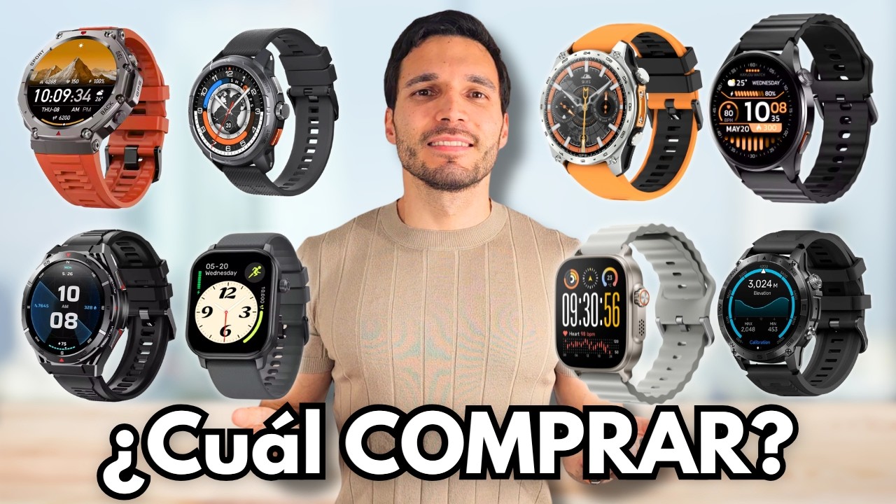 ¿Cuáles son los mejores smart watch GPS según sus características y uso?