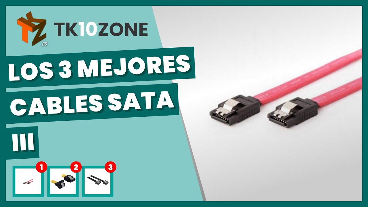 ¿Cuáles son los mejores cables SATA? Según velocidad y longitud