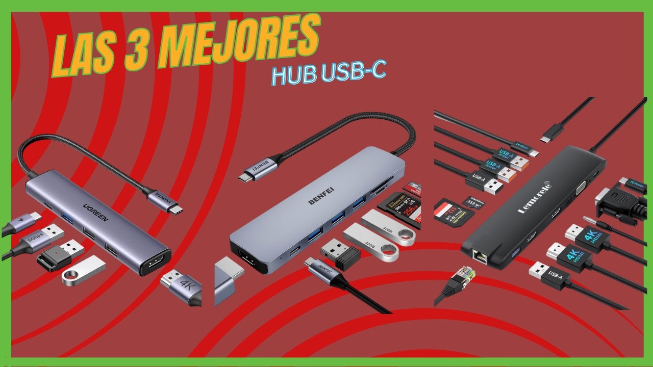 ¿Cuál es el mejor adaptador USB-C Digital AV Multiport? Según tus características