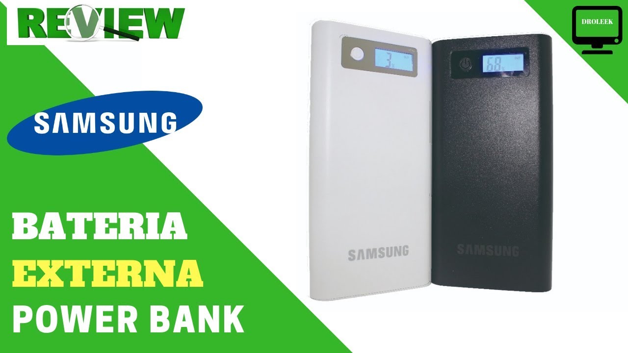 ¿Cuál es la mejor power bank Samsung de 20.000 mAh según sus características?