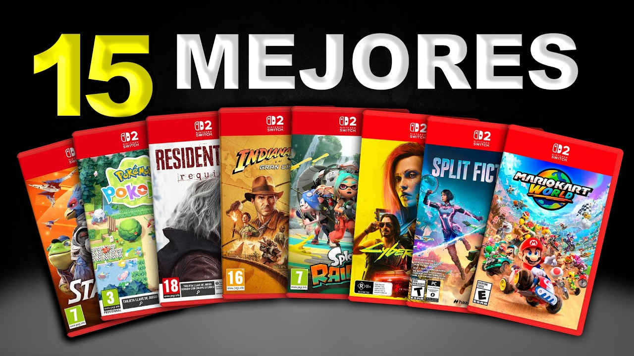 ¿Cuáles son los mejores juegos para Nintendo Switch? Guía 2026 para elegir