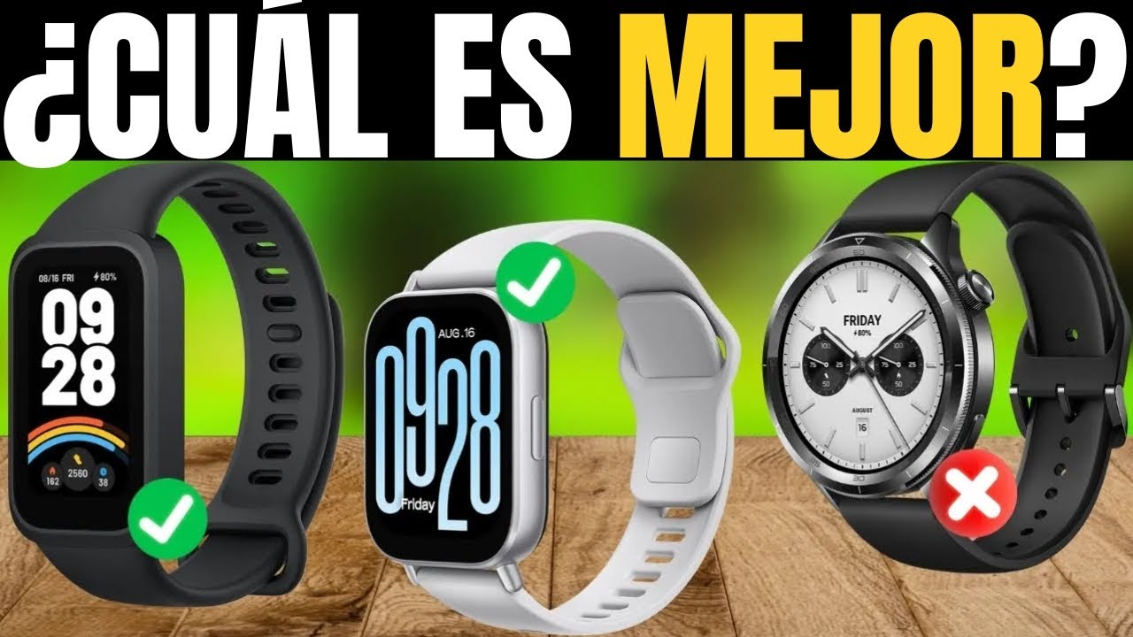 ¿Cuál es el mejor reloj inteligente Xiaomi? Guía 2026 para elegir