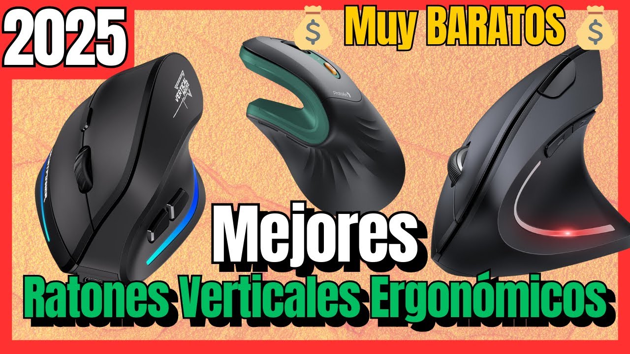 ¿Cuáles son los mejores mouse verticales según sus características?