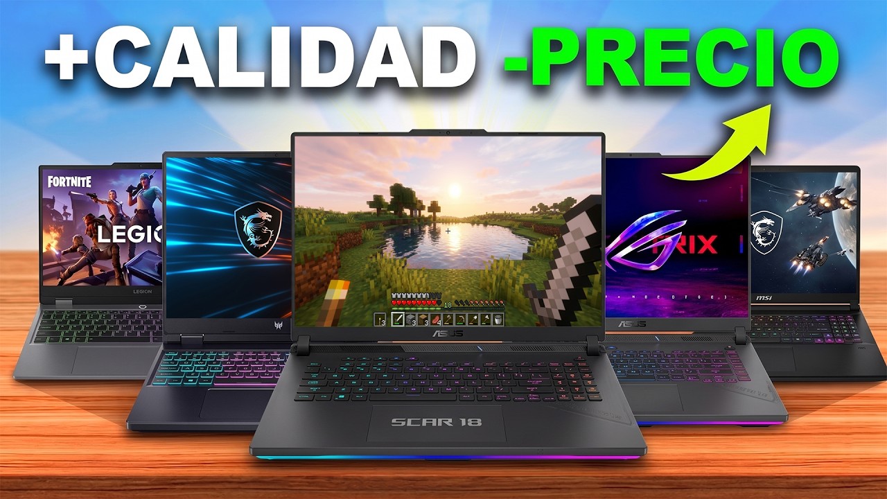 ¿Cuáles son los mejores portátiles gaming en 2026?