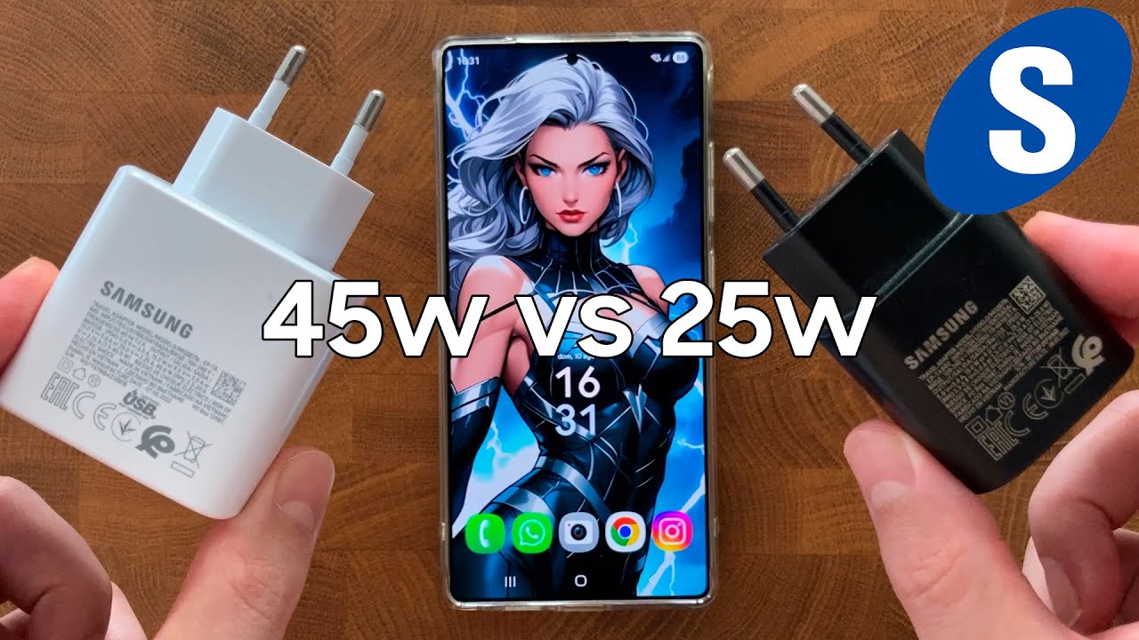 ¿Cuál es el mejor cargador Samsung de 45W para tu móvil?