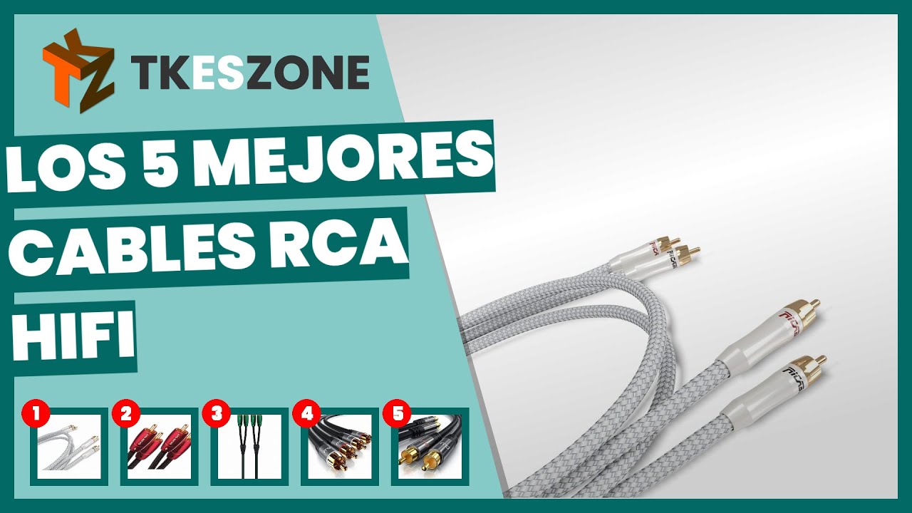 ¿Cuál es el mejor cable RCA de audio para tu equipo?