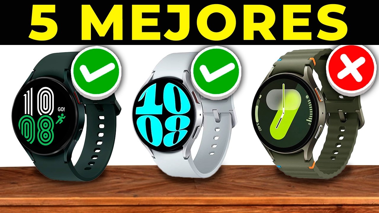 ¿Cuál es el mejor reloj Samsung Galaxy Watch según sus características?
