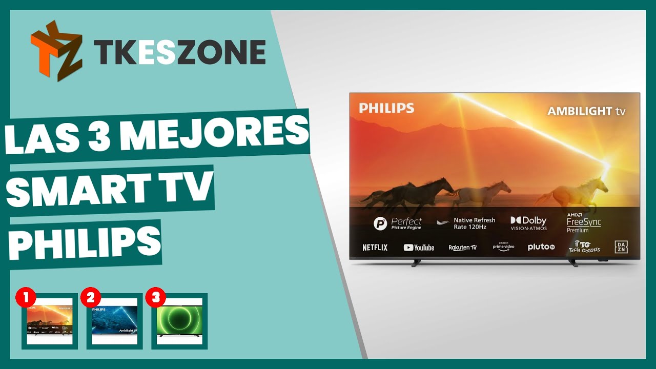 ¿Cuál es el mejor Philips Smart TV según sus características?