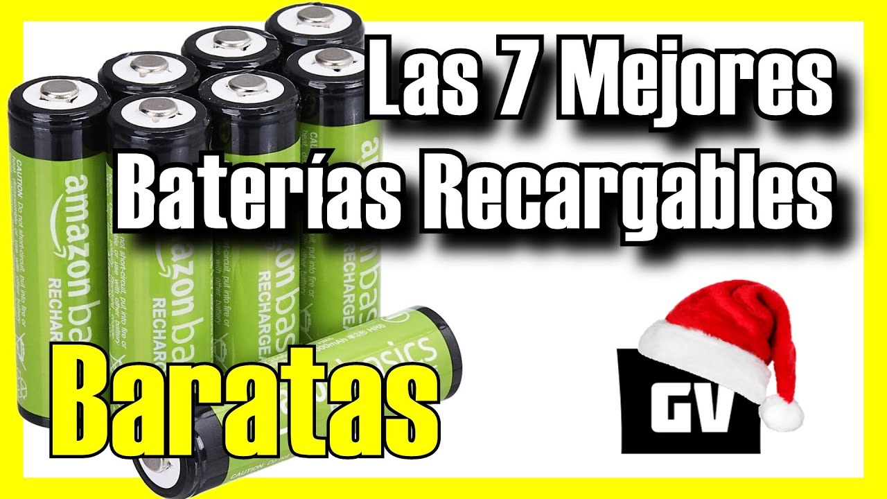 ¿Cuáles son las mejores baterías recargables para cada uso?