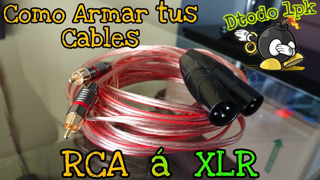¿Cuál es el mejor adaptador de XLR a RCA?