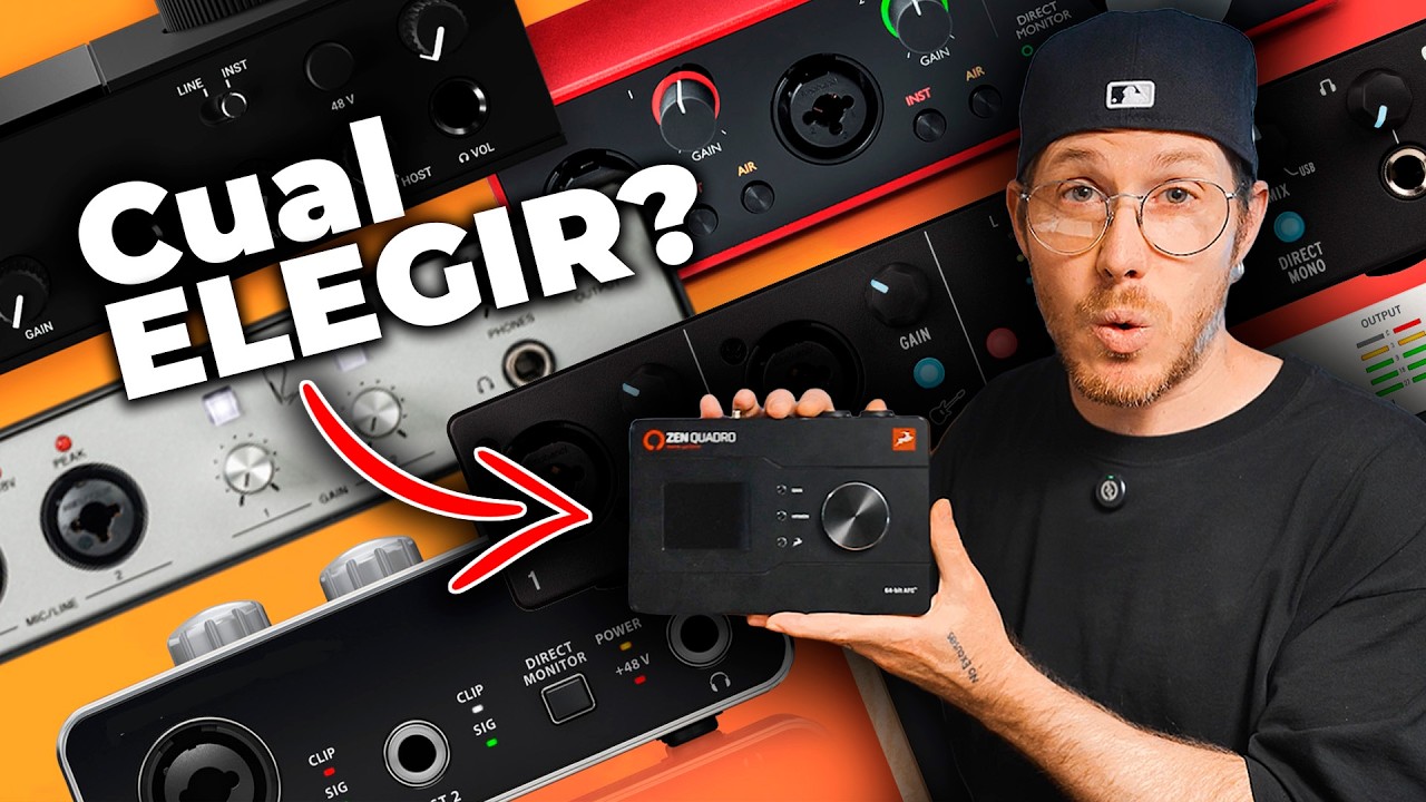 ¿Cuál es el mejor interface de audio USB para tu estudio o tu home studio?