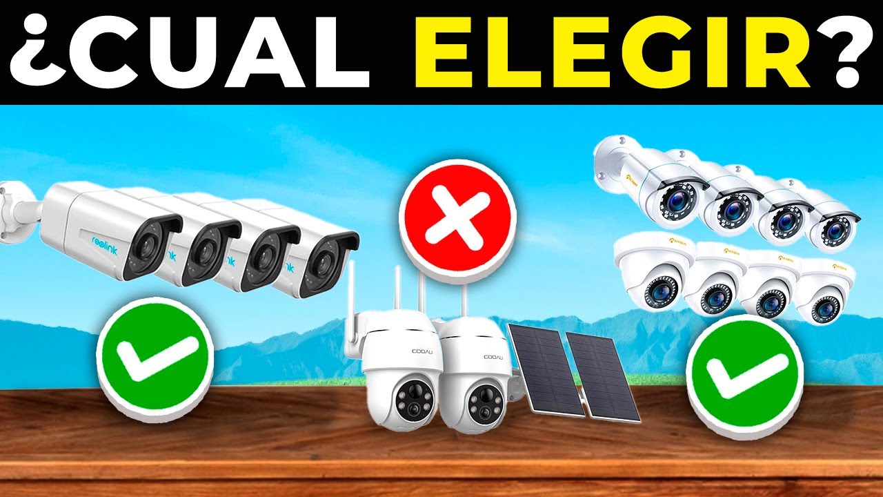 ¿Cuáles son los mejores tipos de cámaras de seguridad para casa según su uso?