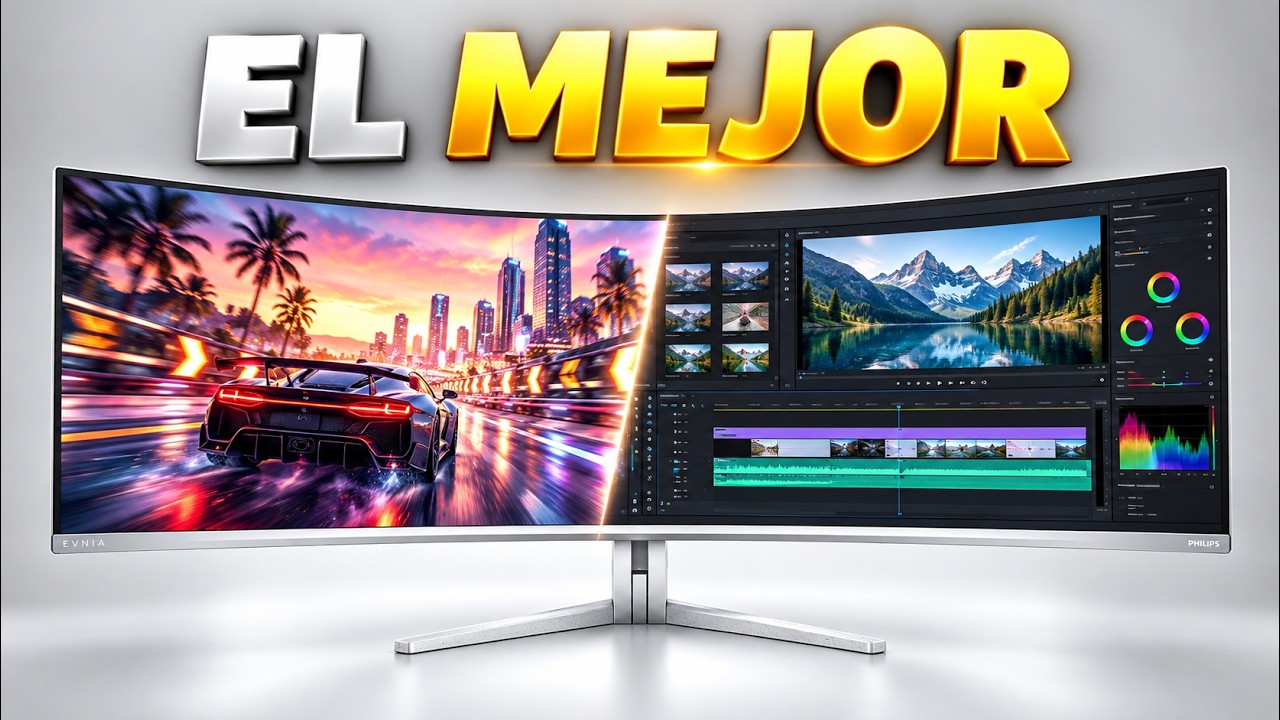 ¿Cuál es el mejor monitor curvo OLED? Guía 2026 para elegir