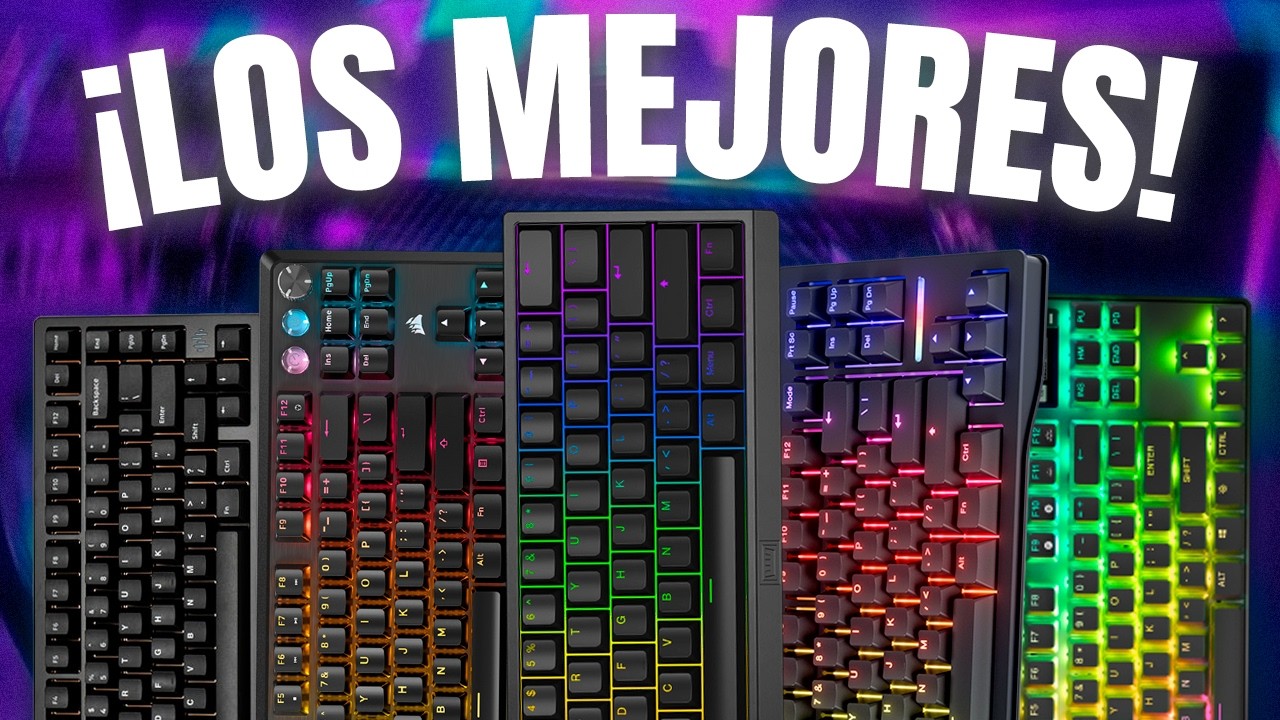 ¿Cuáles son los mejores teclados y ratones gaming? Guía 2026 para elegir