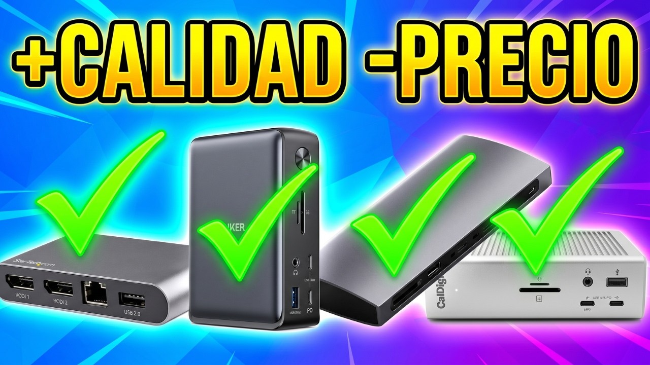 ¿Cual es el mejor hub USB-C según tus puertos y velocidad?