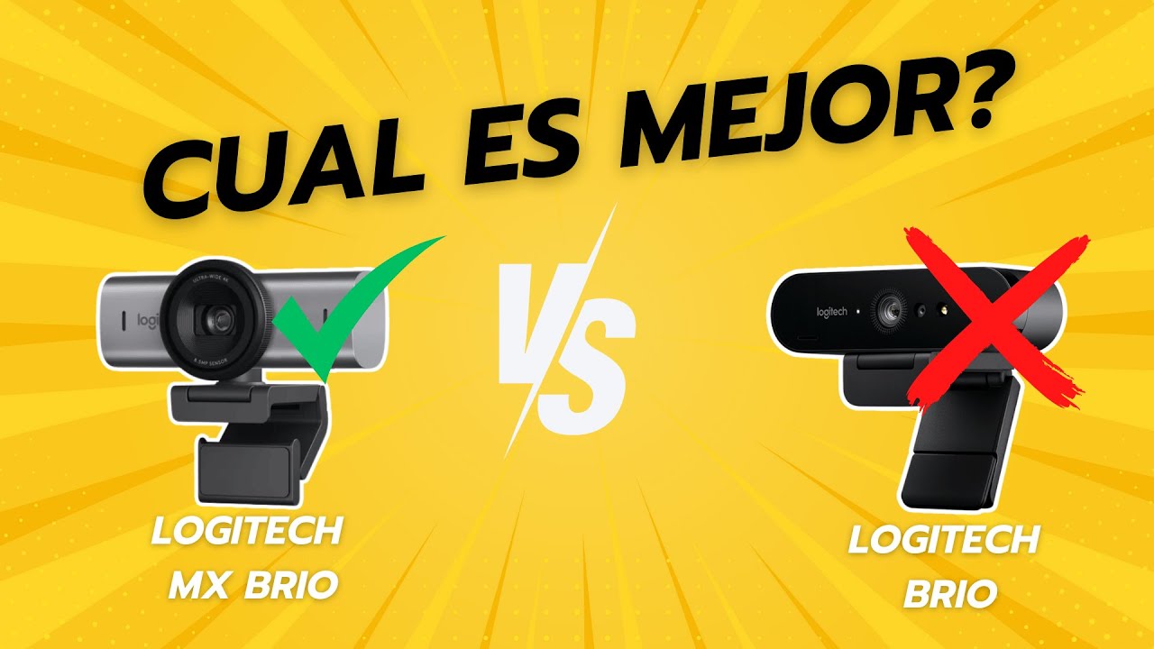 ¿Cuál es la mejor webcam Logitech Brio según sus características?