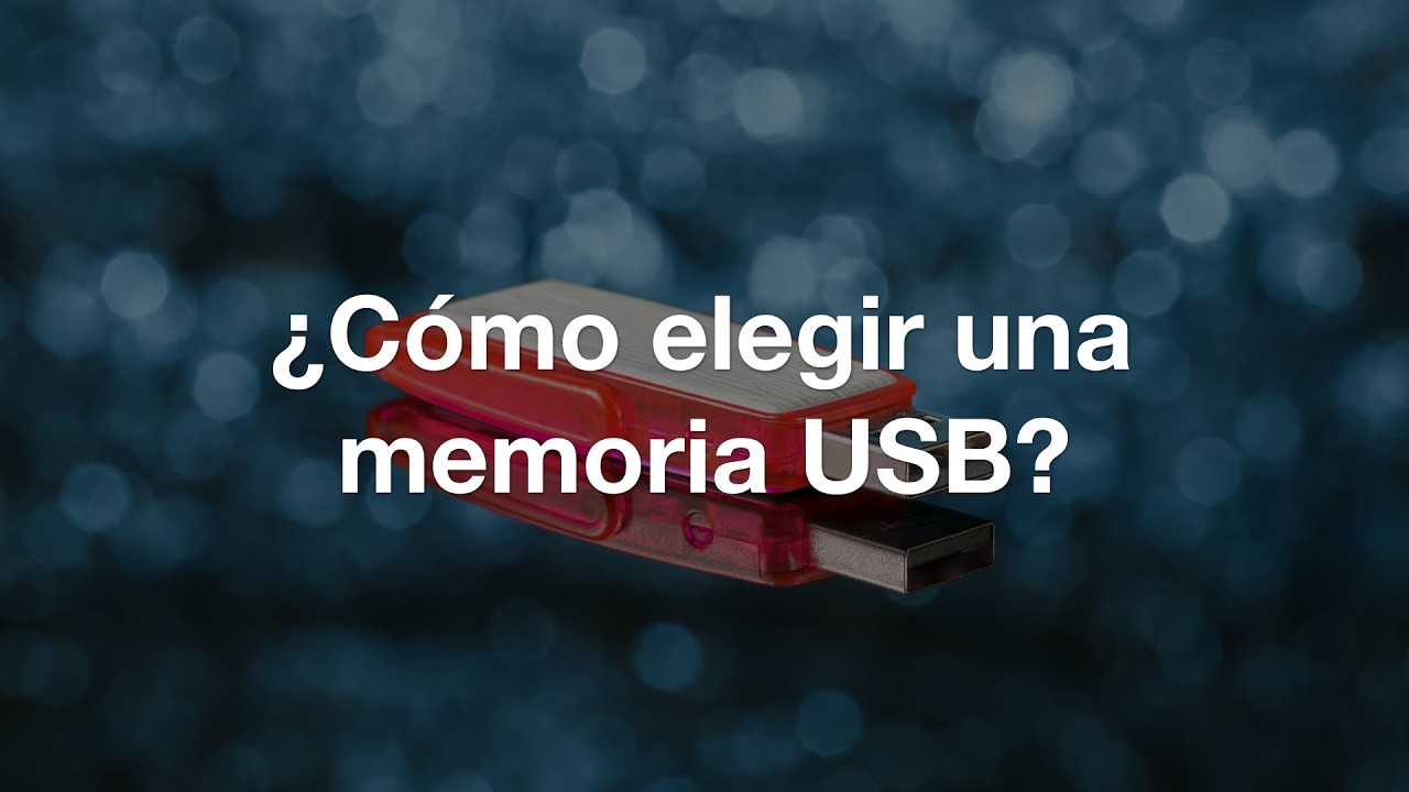 ¿Qué capacidades tienen las memorias USB y cuál elegir?