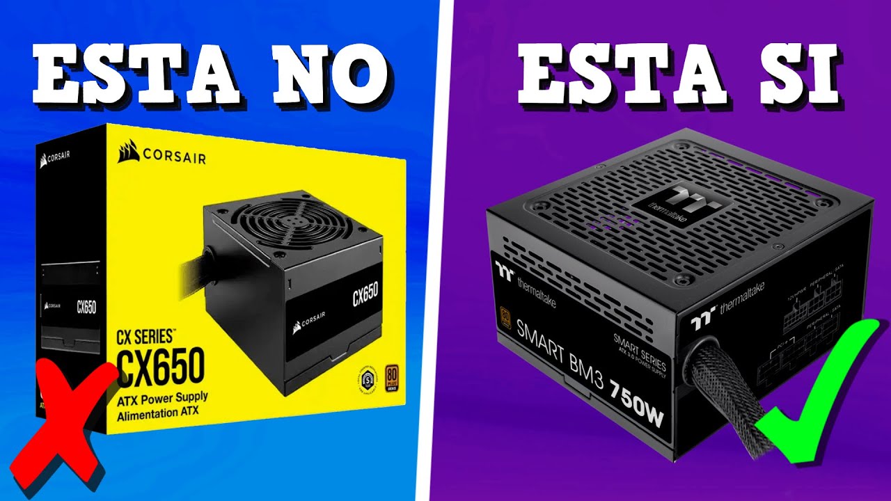 ¿Cuál es la mejor fuente de poder modular según tu presupuesto?