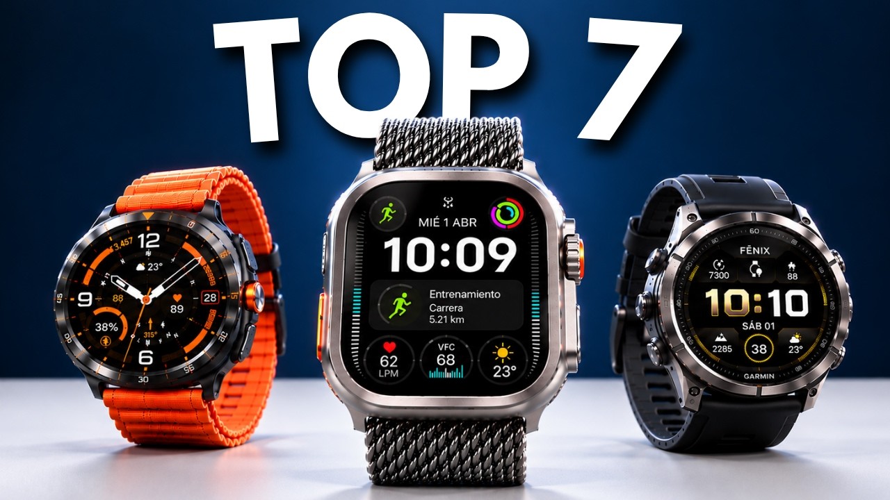 ¿Cuáles son los mejores relojes inteligentes Android? Guía 2026