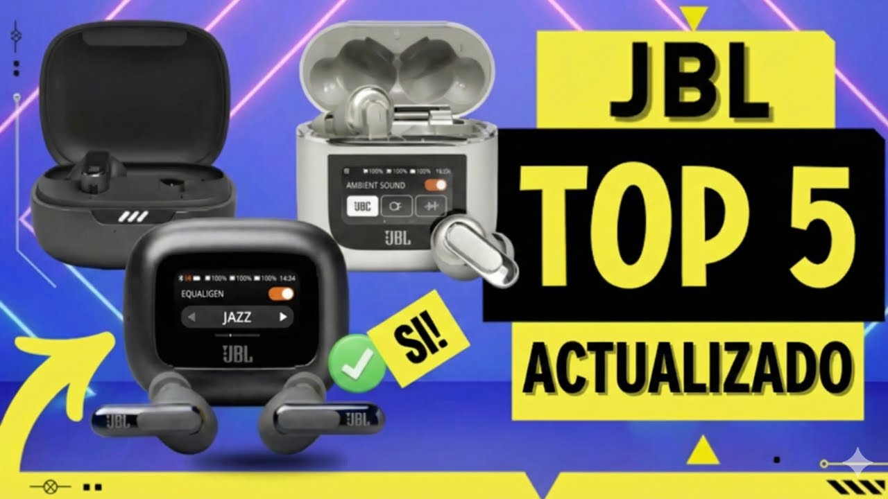 ¿Cuáles son los mejores auriculares in-ear JBL según tu presupuesto?