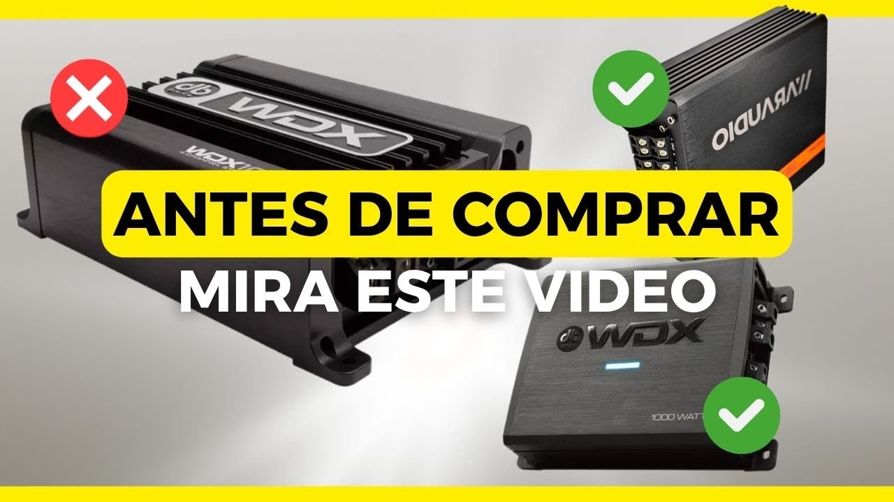 ¿Cuál es el mejor amplificador de 100 W para tu equipo de audio?