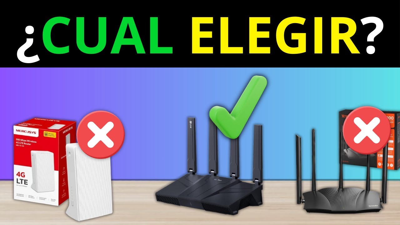 ¿Cuál es el mejor router para tu internet? Guía 2026 para elegir